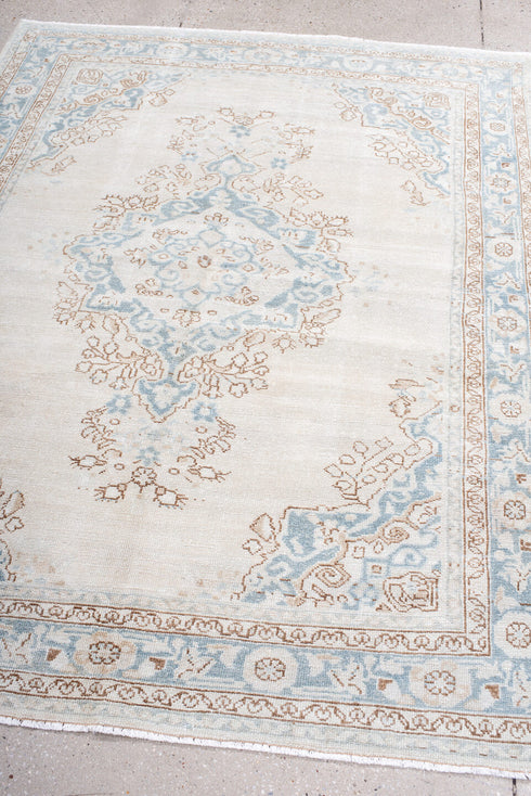 Antique Malayer Area Rug (5' x 6')